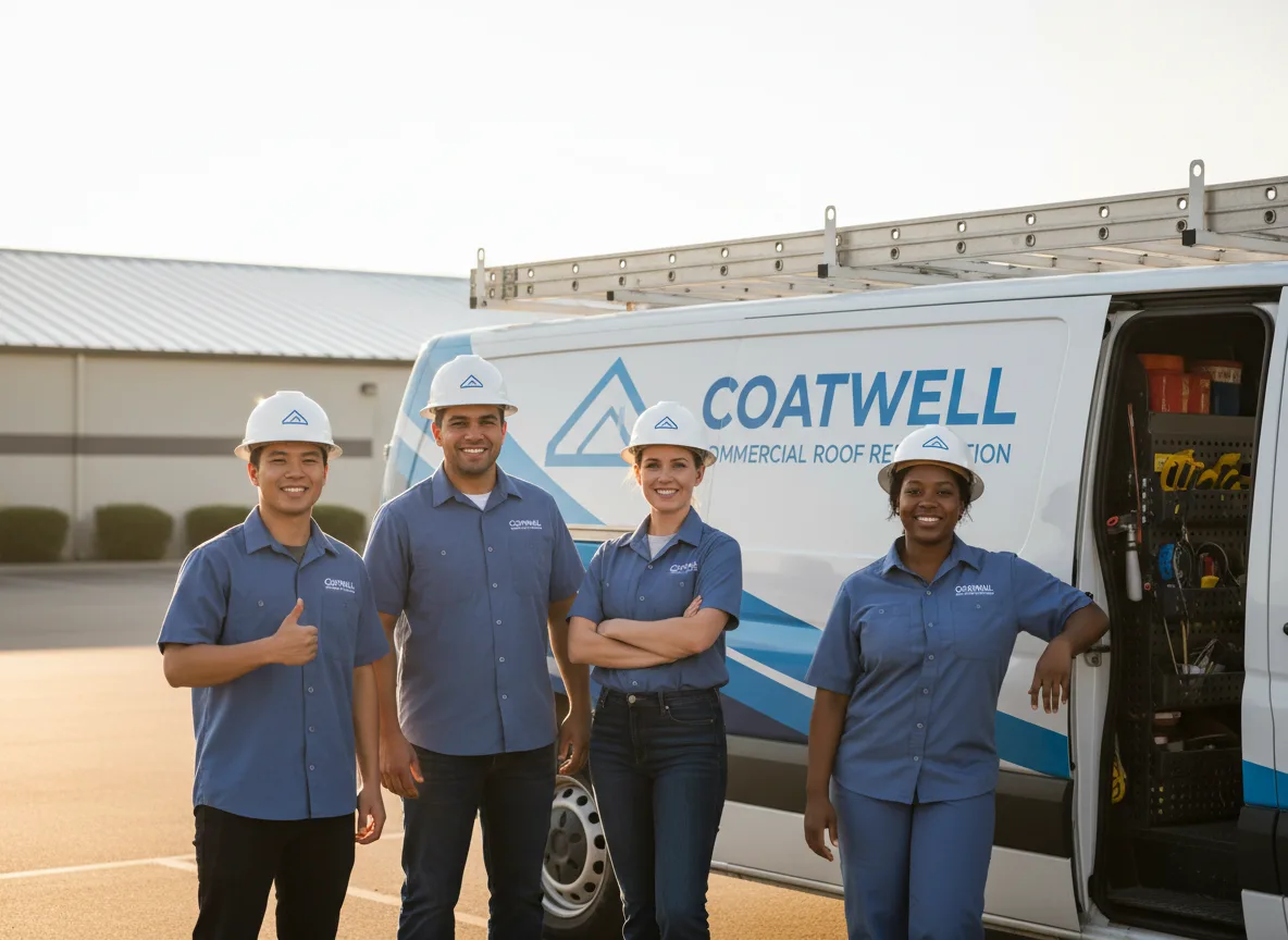 Commercial roof coating company in Saint Rose, LA